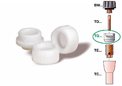 изоляторы горелок TIG