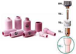 керамические сопла TIG